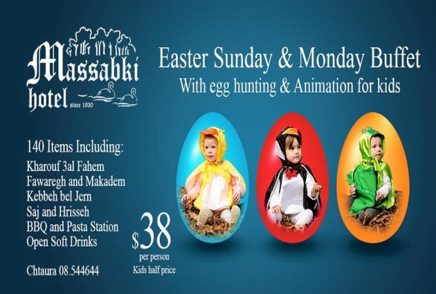 Easter and Monday buffet